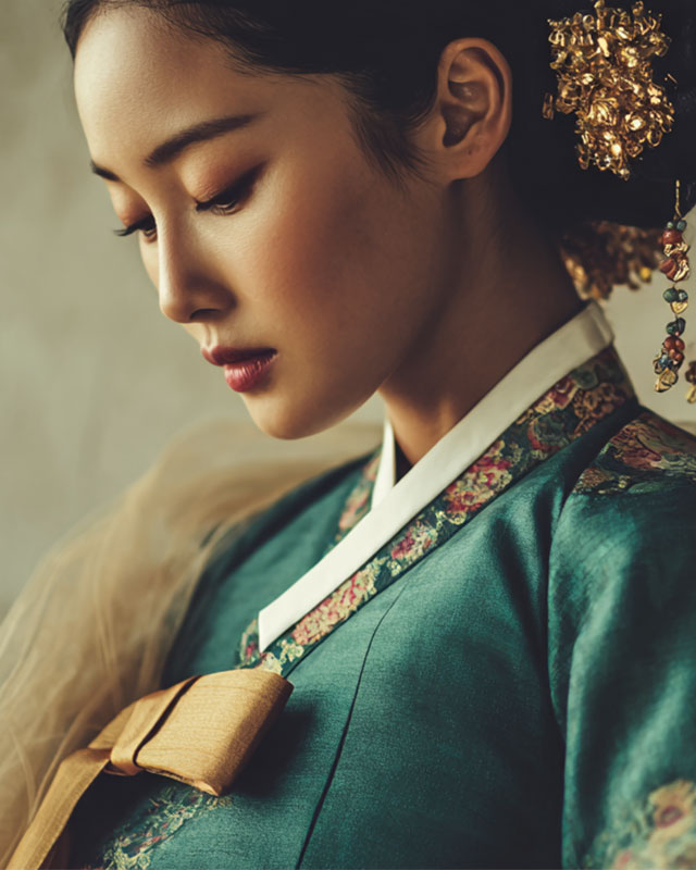 맞춤 한복 차림
